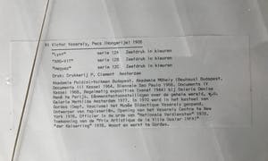 Victor Vasarely - ARG-VIT kopen? Bied vanaf 200!