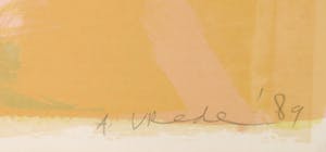 Anton Vrede - Zeefdruk, Buffalo - Springfrield - Ingelijst kopen? Bied vanaf 35!