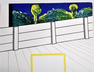 Roger Raveel - Alleen op de koer kopen? Bied vanaf 1200!