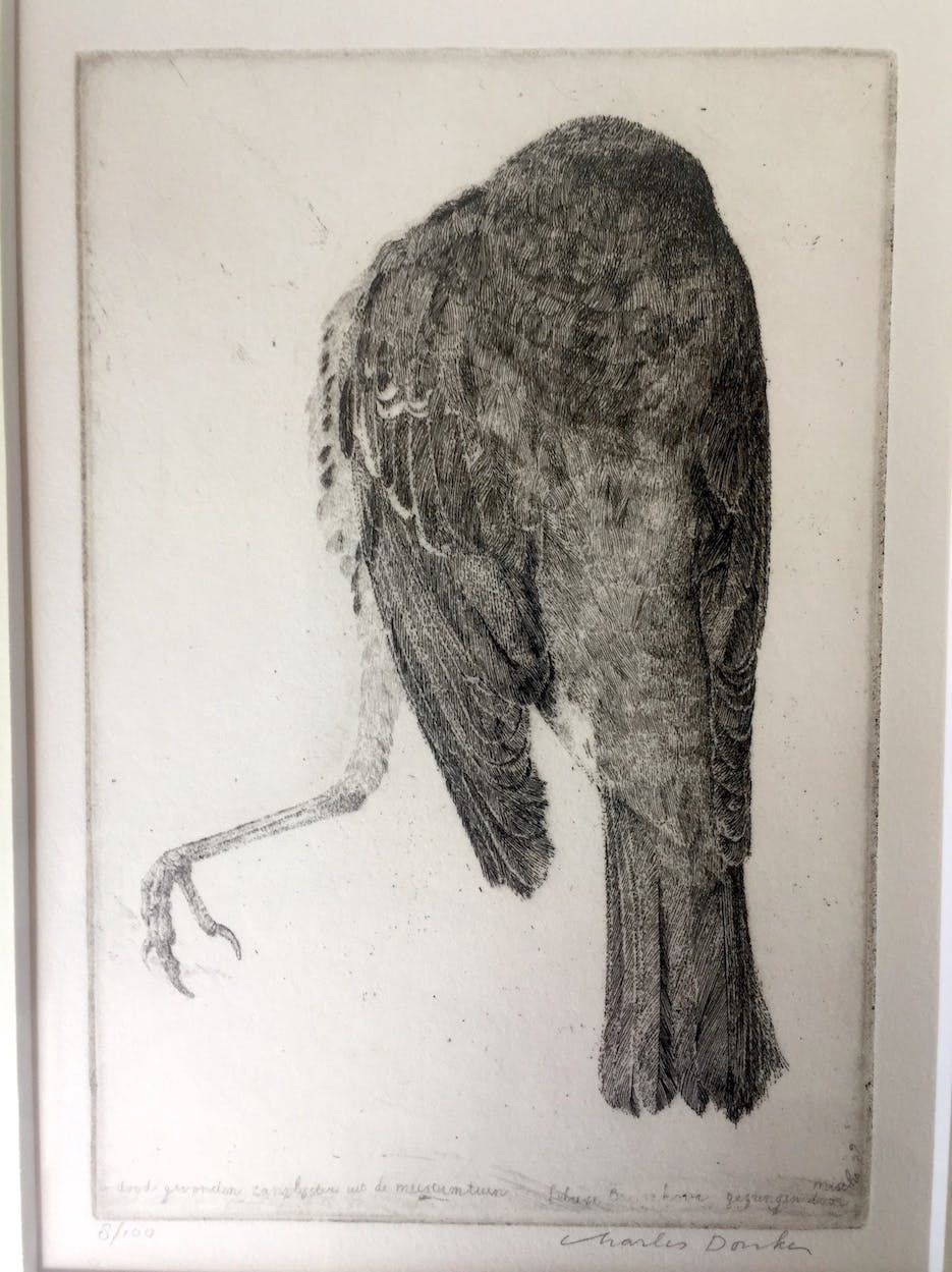 Charles Donker - Ets, Prachtig Ingelijst kopen? Bied vanaf 160!