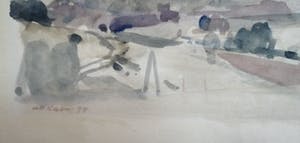 Otto B. de Kat - Landschap in de Auvergne kopen? Bied vanaf 135!