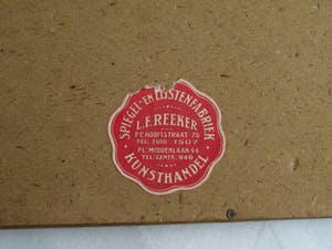 Bartholomeus Johannes van Hove - 2x Aquarel, “Stadsgezicht” en “Bomen langs een laan” – ca 1840 kopen? Bied vanaf 250!