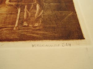 Jan Vercammen - Gekleurde Grafiek - Orgeldraaier kopen? Bied vanaf 1!