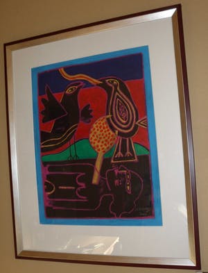 Corneille - Zeefdruk. Titel, "Mali ". kopen? Bied vanaf 200!