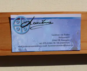 Lucienne van Eeden - olieverf op doek: onderweg kopen? Bied vanaf 375!