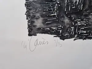 Johannes Bernards Sleper - Fascinerende -1969- Reliëfdruk "cultuurgrond III" zeer kleine oplage (3) kopen? Bied vanaf 78!