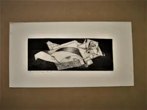 Theo Beerendonk - jaren 60 - Fraaie droge naald Ets - 2e staat - "liggend vrouwelijk naakt" kopen? Bied vanaf 36!