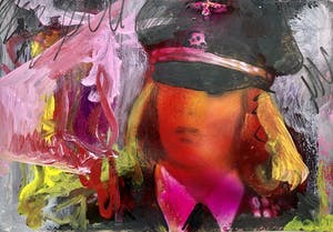 Peter Klashorst - Gemengde techniek - Handgesigneerd !!! kopen? Bied vanaf 60!