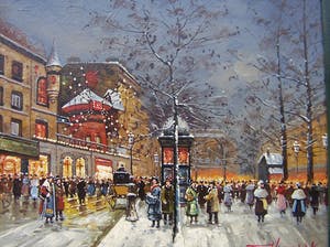 Toon Verplak - Le Moulin rouge kopen? Bied vanaf 100!