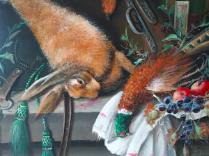 Thomas Heesakkers - Groot pronk/jacht stilleven kopen? Bied vanaf 395!