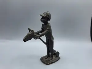 Astrid Veldhuyzen-Koppen - Jongen op stok paard kopen? Bied vanaf 55!