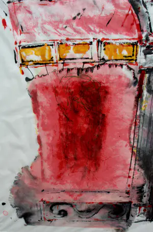 Gerti Bierenbroodspot - grote ingelijste aquarel - 1990 kopen? Bied vanaf 1000!