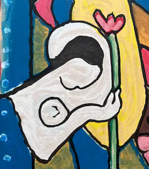 Herman Krikhaar - Handgesigneerde zeefdruk | 1995 kopen? Bied vanaf 50!