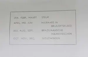 Jan Voerman (jr.) - kalender 1947 - ongesneden blad kopen? Bied vanaf 1!