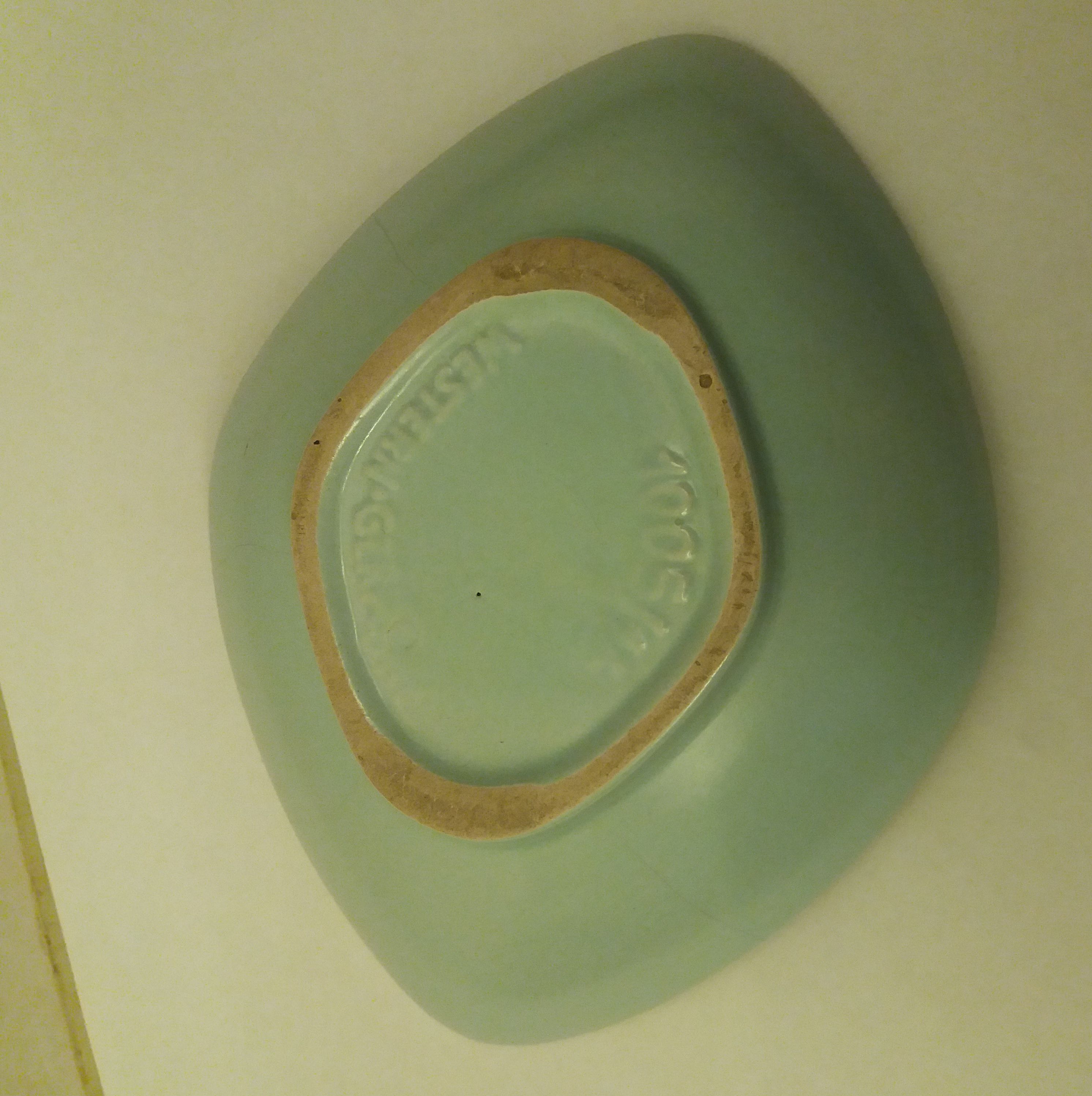 Niet of onleesbaar gesigneerd - Western Germany schaaltje van de jaren 1960  kopen? Bied vanaf 1!