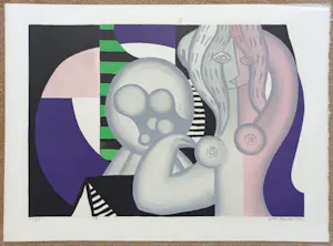 Yves Faucheur - Hallucinerend naakt, litho kopen? Bied vanaf 50!