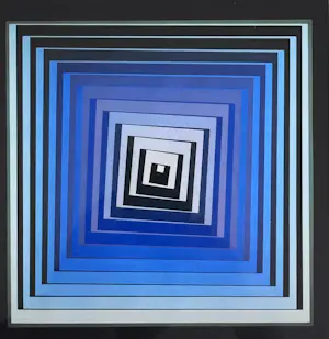 Victor Vasarely - Originalplatte - Vonal (1971) - Editions du Griffon Neuchâtel Schweiz kopen? Bied vanaf 50!