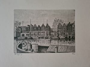 Michiel Schrijver - Collectie van 10 Etsen kopen? Bied vanaf 75!