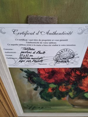 Niet of onleesbaar gesigneerd - Stilleven bloemen gesigneerd kopen? Bied vanaf 1!