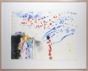 Jef Diederen - Aquarel, Zonder titel - Ingelijst (Groot) kopen? Bied vanaf 200!