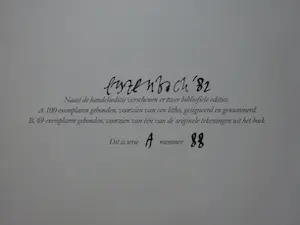 Tom Eyzenbach - Prijsverlaging: Decorum Demasque met genummerde litho kopen? Bied vanaf 1!