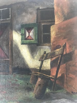 Niet of onleesbaar gesigneerd - Boerenerf Haarzuilens kopen? Bied vanaf 1!