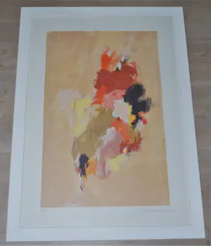 Eugène Brands - Zeefdruk - oplage V/XX - ingelijst kopen? Bied vanaf 450!