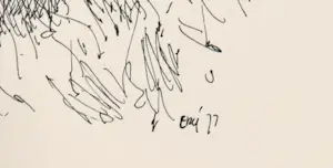 Ery Brusse - Pentekening, Struikgewas kopen? Bied vanaf 35!