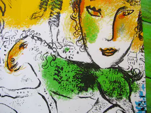 Marc Chagall - CHEVAL VERT 1973 kopen? Bied vanaf 200!