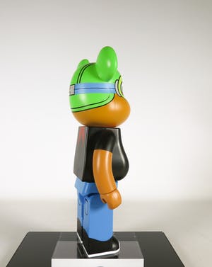Hebru Brantley - Fly Boy Bearbrick 400% en 100% Flyboy & Lil Mama Bearbrick set kopen? Bied vanaf 1!