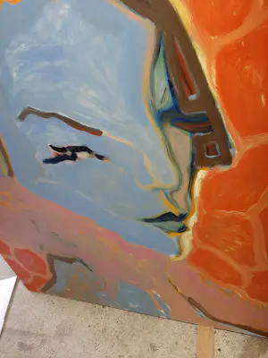 Nico Bakker - Portret met stola, olieverf op doek kopen? Bied vanaf 1000!