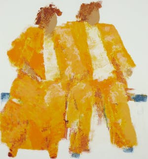 Wil Willemsen - Zeefdruk, Lovely couple kopen? Bied vanaf 35!