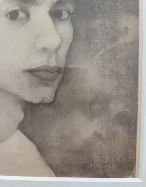 Jan Mankes - Zelfportret. Ingelijst. kopen? Bied vanaf 79!