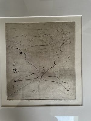 Henk Visch - Ets, De weg... nr. 6 van 25 - Ingelijst kopen? Bied vanaf 40!