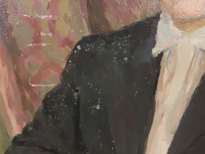 Niet of onleesbaar gesigneerd - Olieverf op doek, Portret van een dame - Ingelijst kopen? Bied vanaf 1!