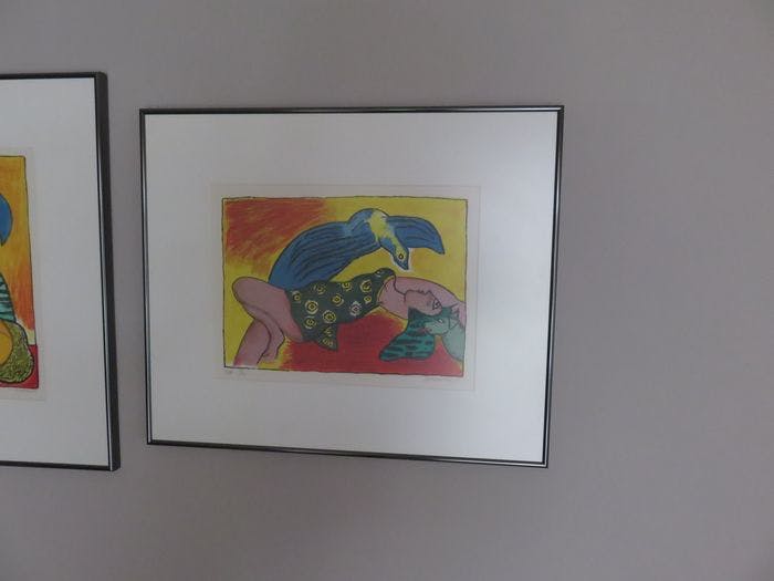 Corneille - 2 bijzondere zeefdrukken in kleine oplage en Epreuve d'Artist kopen? Bied vanaf 350!