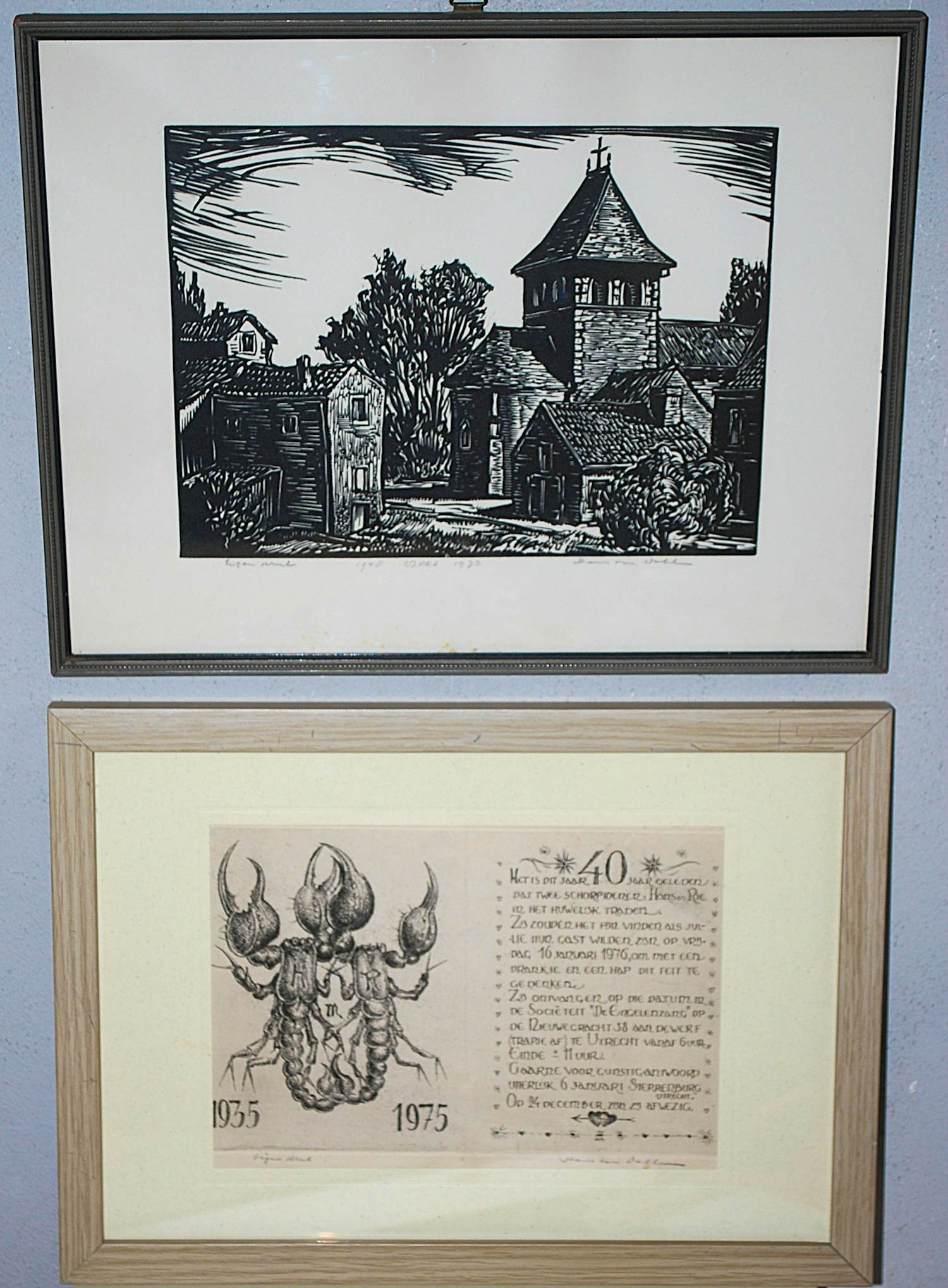 Hans van Dokkum - linosnede & ets kopen? Bied vanaf 60!