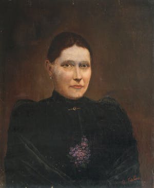 Niet of onleesbaar gesigneerd - Olieverf op doek, “Portret vrouw” – gesigneerd – oud – 65 x 54 cm. kopen? Bied vanaf 1!