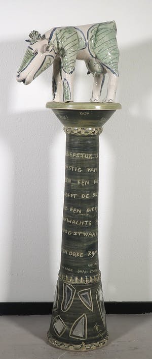 Tineke van Gils - Keramiek, Piëdestal (Groot) kopen? Bied vanaf 100!