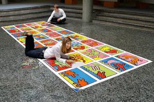 Keith Haring - mega puzzel (32.000 stukjes !!) kopen? Bied vanaf 900!