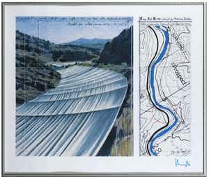Christo - Over the river verkocht voor € 1!