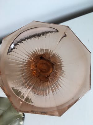 Val-Saint-Lambert - Art Deco 2 Luxval glazen vazen kopen? Bied vanaf 30!