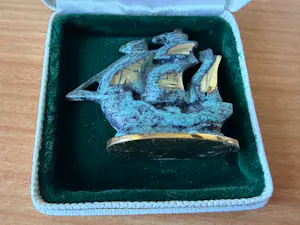 Walter Bosse - Uniek object van Walter Bosse. schip uit de jaren 50. kopen? Bied vanaf 250!