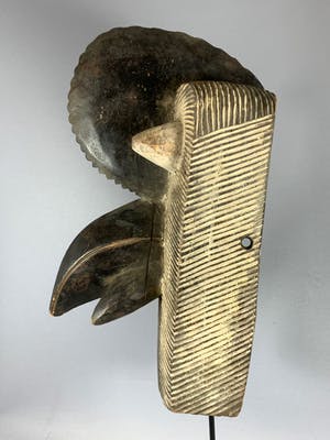Songye - Tribal used African Songye Bird mask - Cameroon. kopen? Bied vanaf 35!