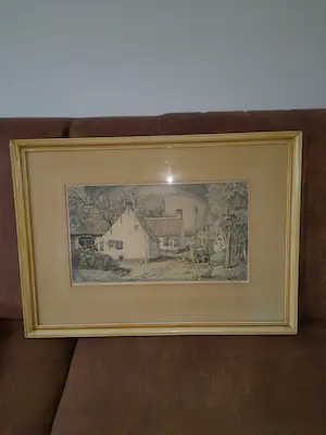 Jan Strube - Jan Strube ( 1892 - 1985 ) - handgekleurde litho. kopen? Bied vanaf 45!