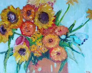 Tanja Koelemij - Inspired by van Gogh verkocht voor € 70!