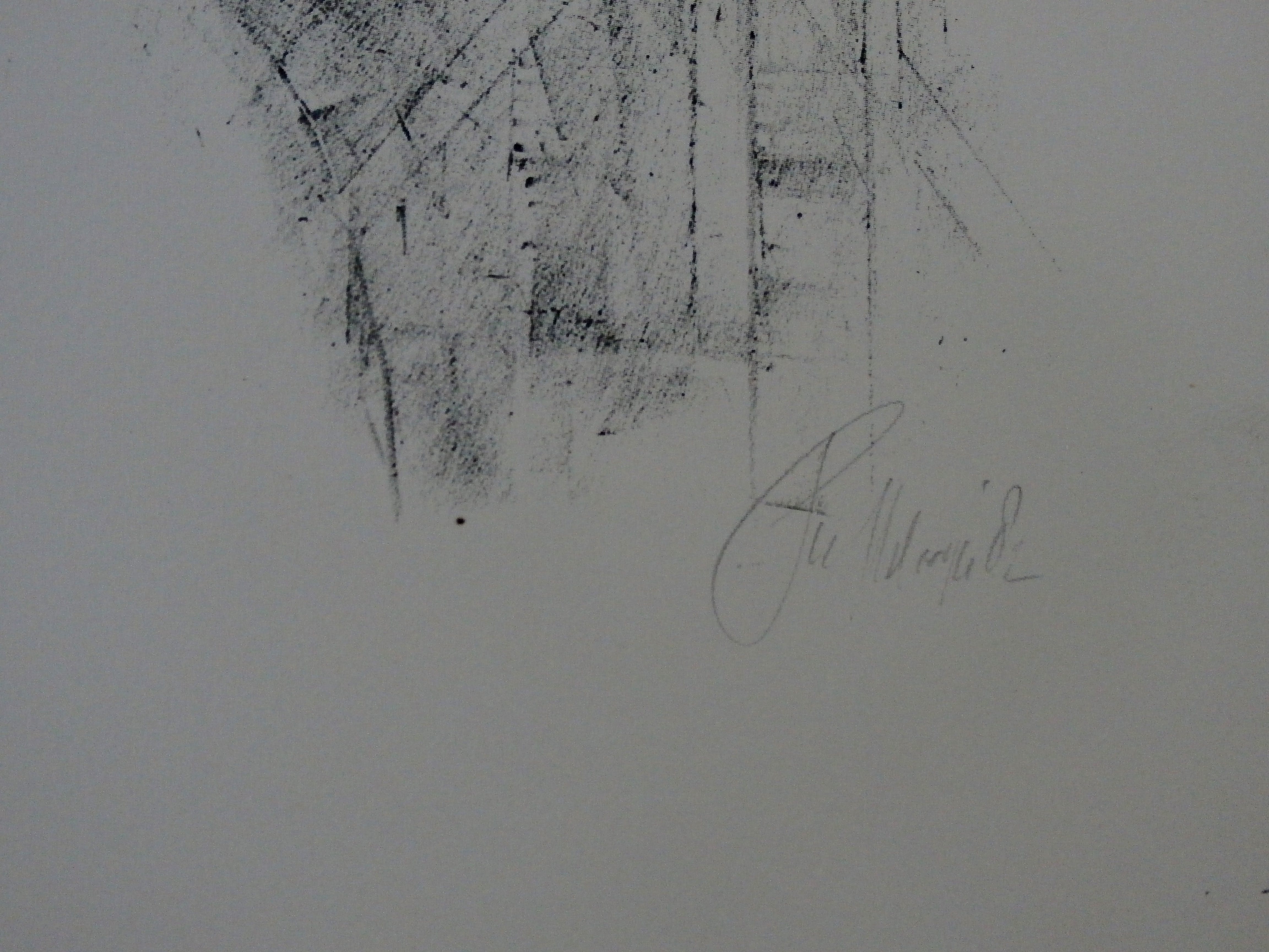 Piet Klaasse - tekening en litho : Nick Vollebregt Jazzcafé Laren - 1982 kopen? Bied vanaf 75!