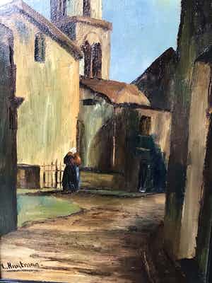 Niet of onleesbaar gesigneerd - Dorp in Italië verkocht voor € 1!