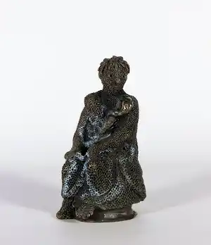 Carolein Smit - Bronzen beeld, Asklepios vendu pour 250€ !