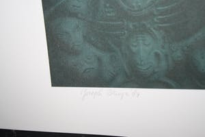 Joseph Bruyn - aliens in landschap kopen? Bied vanaf 15!